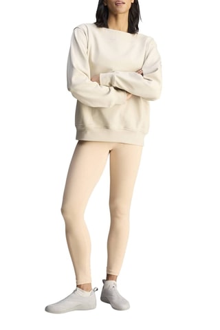 Sweat d'entraînement en coton biologique Stella McCartney - Beige