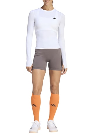Panty d’entraînement taille haute Strength - Marron
