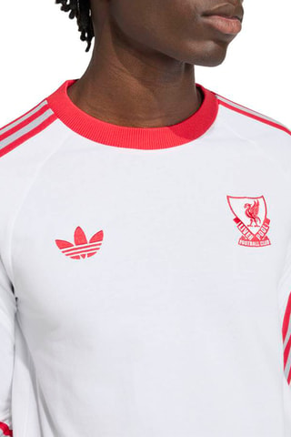 T-shirt de football slim Liverpool Football Club - Blanc