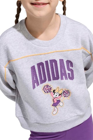 Sweat et legging d’entraînement Minnie Disney - Gris chiné et violet