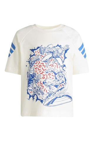 T-shirt et short d’entraînement Avengers Marvel - Blanc