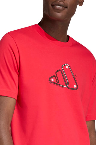 T-shirt d’entraînement regular Table - Rouge
