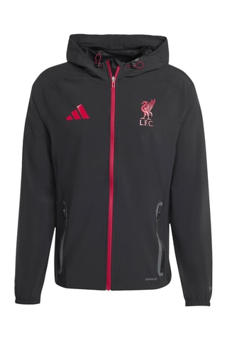 Veste de football à capuche Liverpool FC - Noir