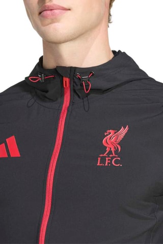 Veste de football à capuche Liverpool FC - Noir