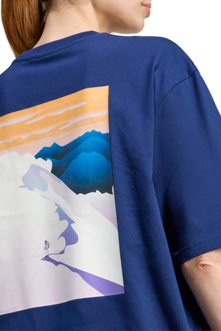 T-shirt d’entraînement loose Table - Bleu nuit