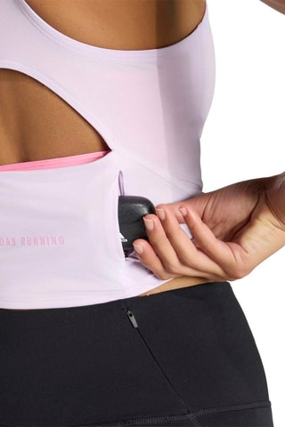 Crop top de running Adi365 Performance Culture - Violet