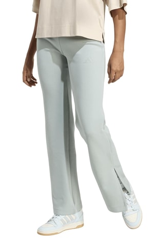 Pantalon flare taille haute Soft lux - Vert