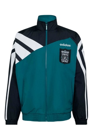 Veste de survêtement de football Liverpool FC - Vert et noir