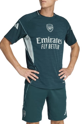 T-shirt slim de football Arsenal FC - Vert
