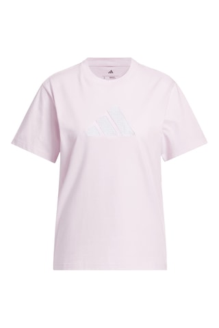 T-shirt regular Tie-Ins - Rose