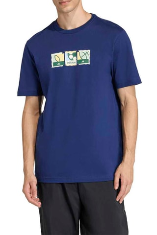 T-shirt regular Table - Bleu foncé