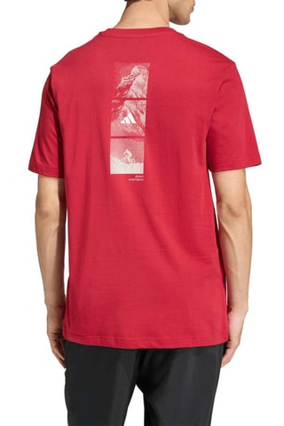 T-shirt regular Table - Rouge