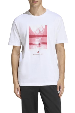 T-shirt regular Table - Blanc