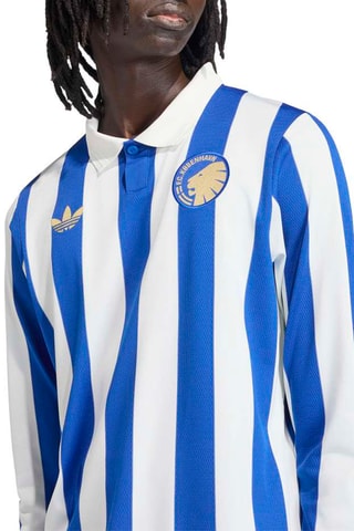 Maillot de football slim FC Copenhagen - Ecru et bleu foncé