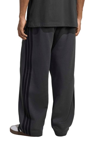 Pantalon wide legs polaire Essentials - Gris foncé