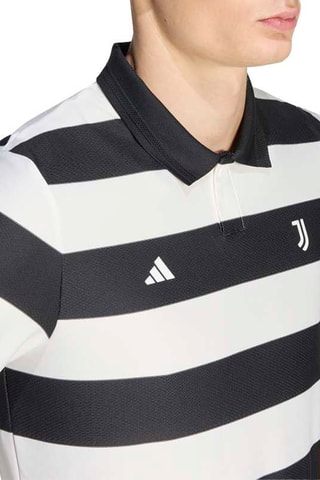 Polo de football Juventus FC - Noir et blanc