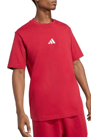 T-shirt regular Essentials - Rouge