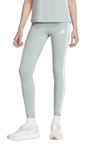Legging 7/8 d’entraînement taille haute Essentials - Vert d'eau