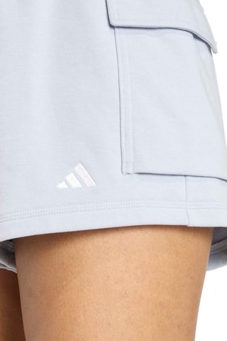Short d’entraînement loose taille haute Essentials - Gris clair