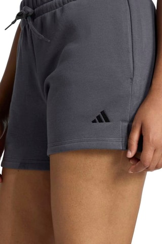 Short d’entraînement polaire regular taille haute Essentials - Gris foncé