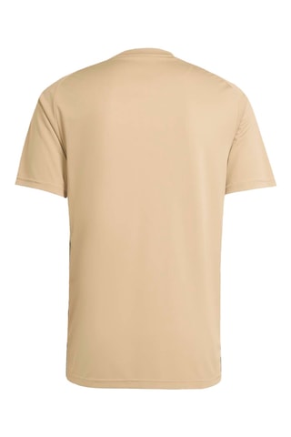 Maillot de football slim Tiro - Beige et vert foncé