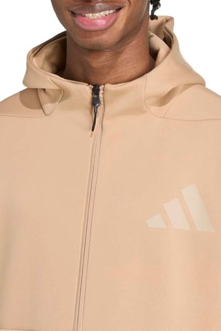 Sweat d’entraînement à capuche Z.N.E - Beige