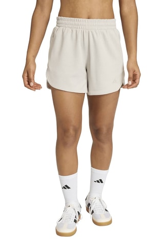 Short d’entraînement loose taille haute Motion - Ecru