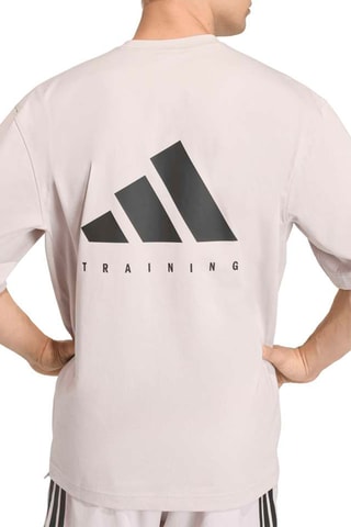 T-shirt d’entraînement oversize Strength - Beige