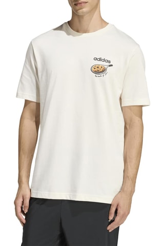 T-shirt d’entraînement regular Table Tee - Ecru