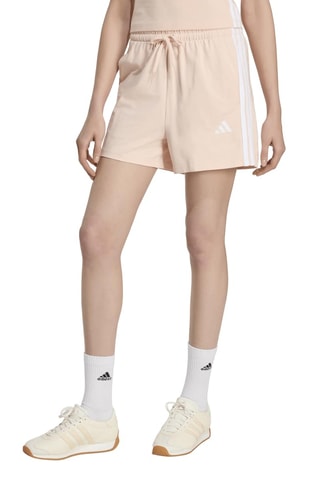 Short d’entraînement regular taille haute Essentials - Saumon