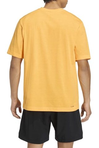 T-shirt d’entraînement regular Workout Essentials - Jaune