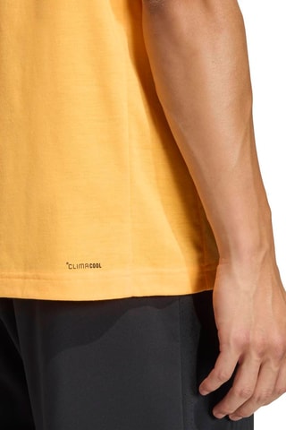 T-shirt d’entraînement regular Workout Essentials - Jaune