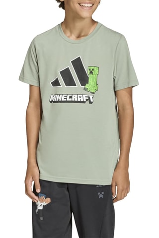 T-shirt d’entraînement regular Minecraft - Vert d’eau