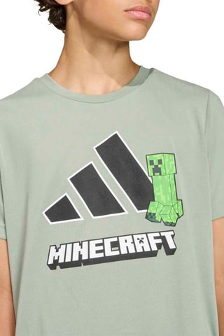 T-shirt d’entraînement regular Minecraft - Vert d’eau