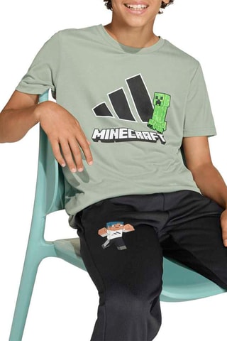 T-shirt d’entraînement regular Minecraft - Vert d’eau