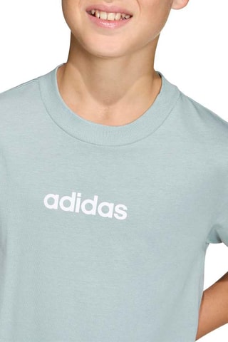 T-shirt Essentials - Vert d’eau et blanc