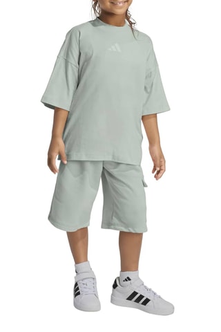 T-shirt et bermuda Seasonals - Vert d’eau et blanc