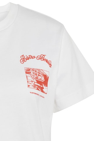 T-shirt regular Key City - Blanc