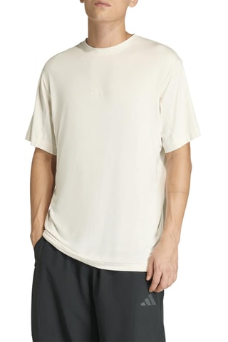 T-shirt d’entraînement regular Workout Essentials Plus - Blanc