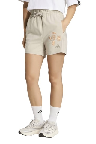 Short regular taille haute One SMU Range - Beige
