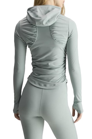 T-shirt d’entrainement slim à capuche Stella McCartney True Purpose - Vert d’eau