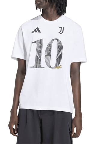 T-shirt de football regular Alexandre Del Piero Juventus Football Club - Blanc