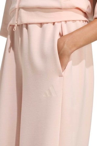 Pantalon wide legs taille haute Future Icons - Rose