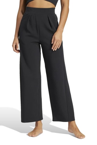 Pantalon de yoga taille haute - Noir - Adidas