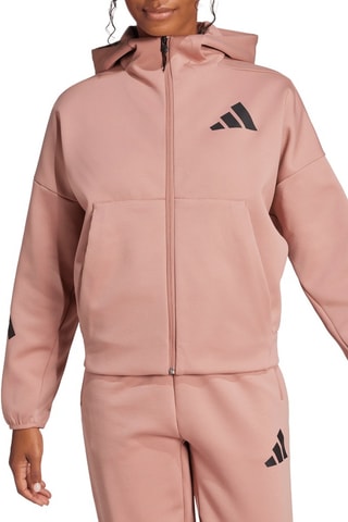 Veste à capuche Z.N.E. - Rose - Adidas