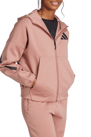 Veste à capuche Z.N.E. - Rose - Adidas