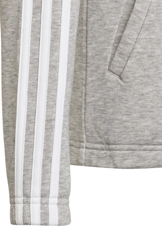 Veste à capuche Essentials 3-Stripes - Gris chiné