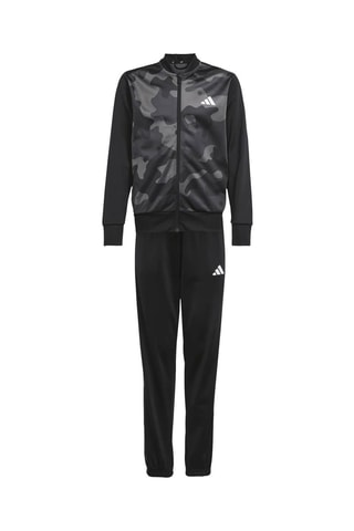 Veste de survêtement Seasonal Essentials Camouflage - Noir