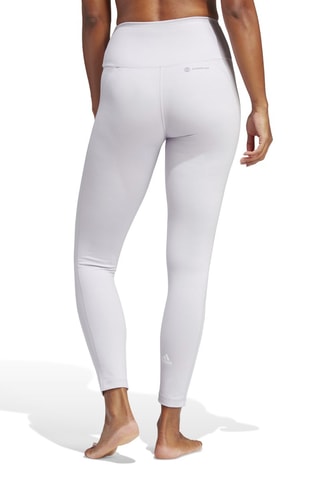 Legging 7/8 de yoga taille haute Studio - Mauve
