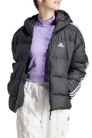 Doudoune à capuche Essentials - Noir - Adidas